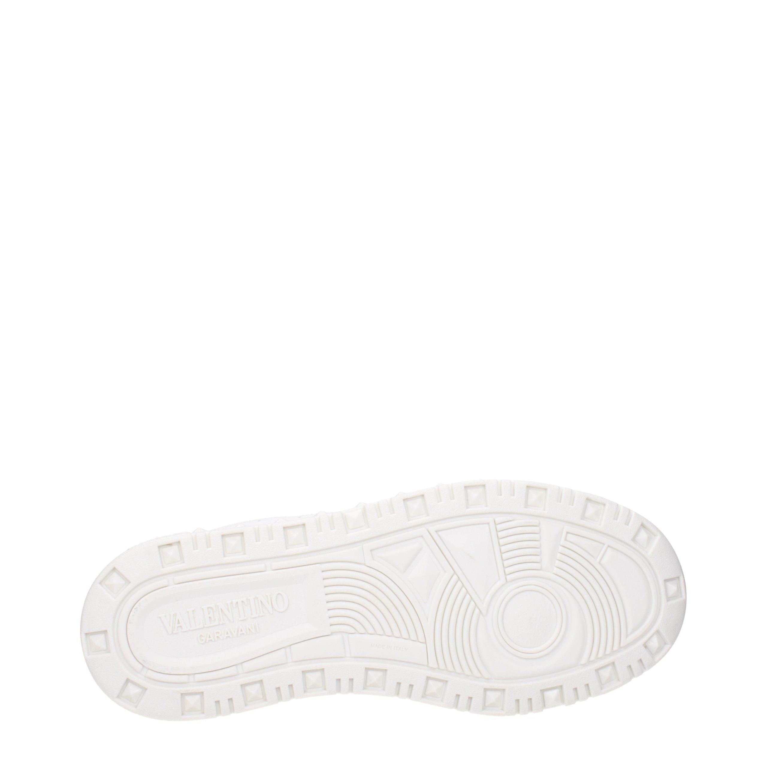 Valentino Garavani White Leather Sneakers Valentino Garavani