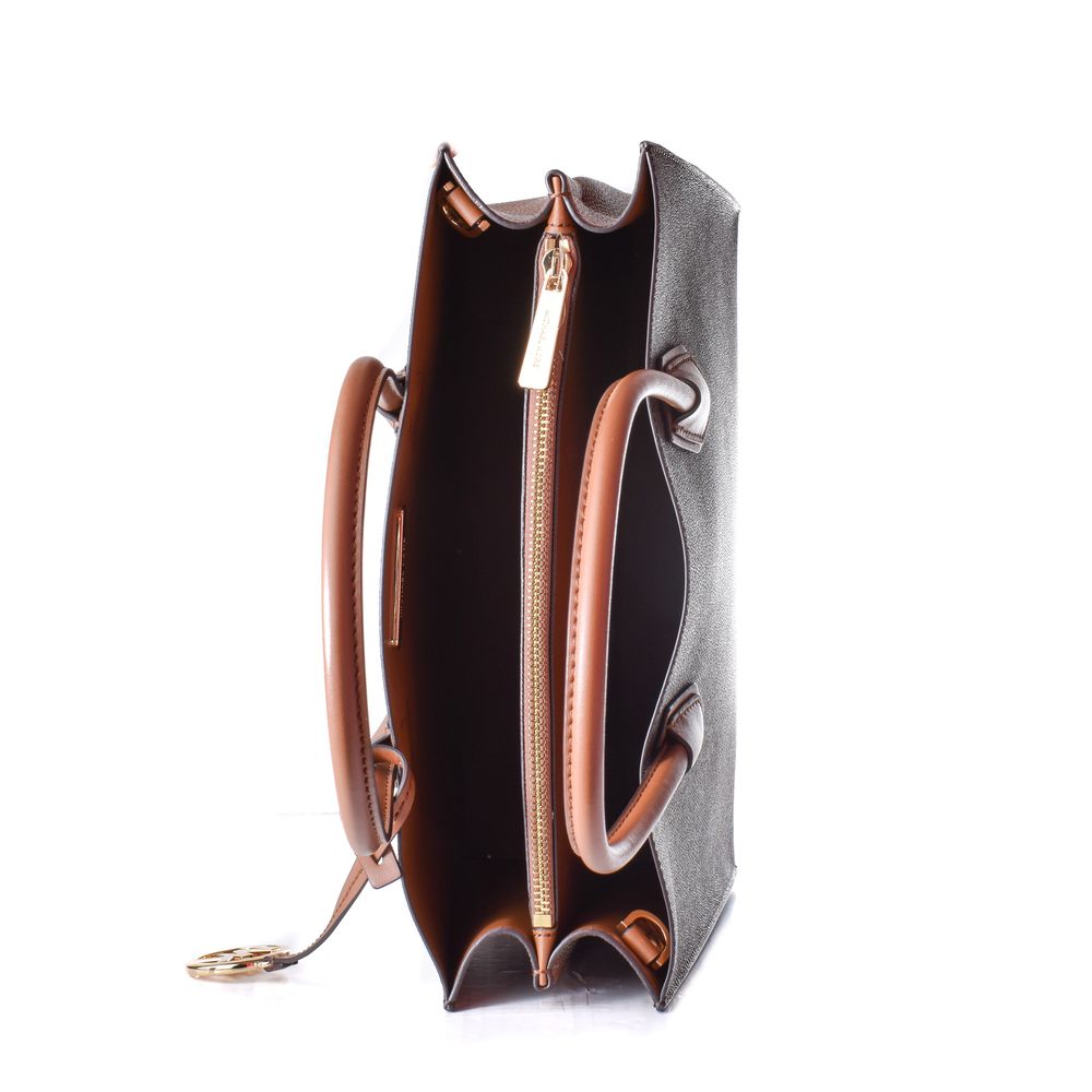 Michael Kors Brown Leather Shoulder Bag Michael Kors