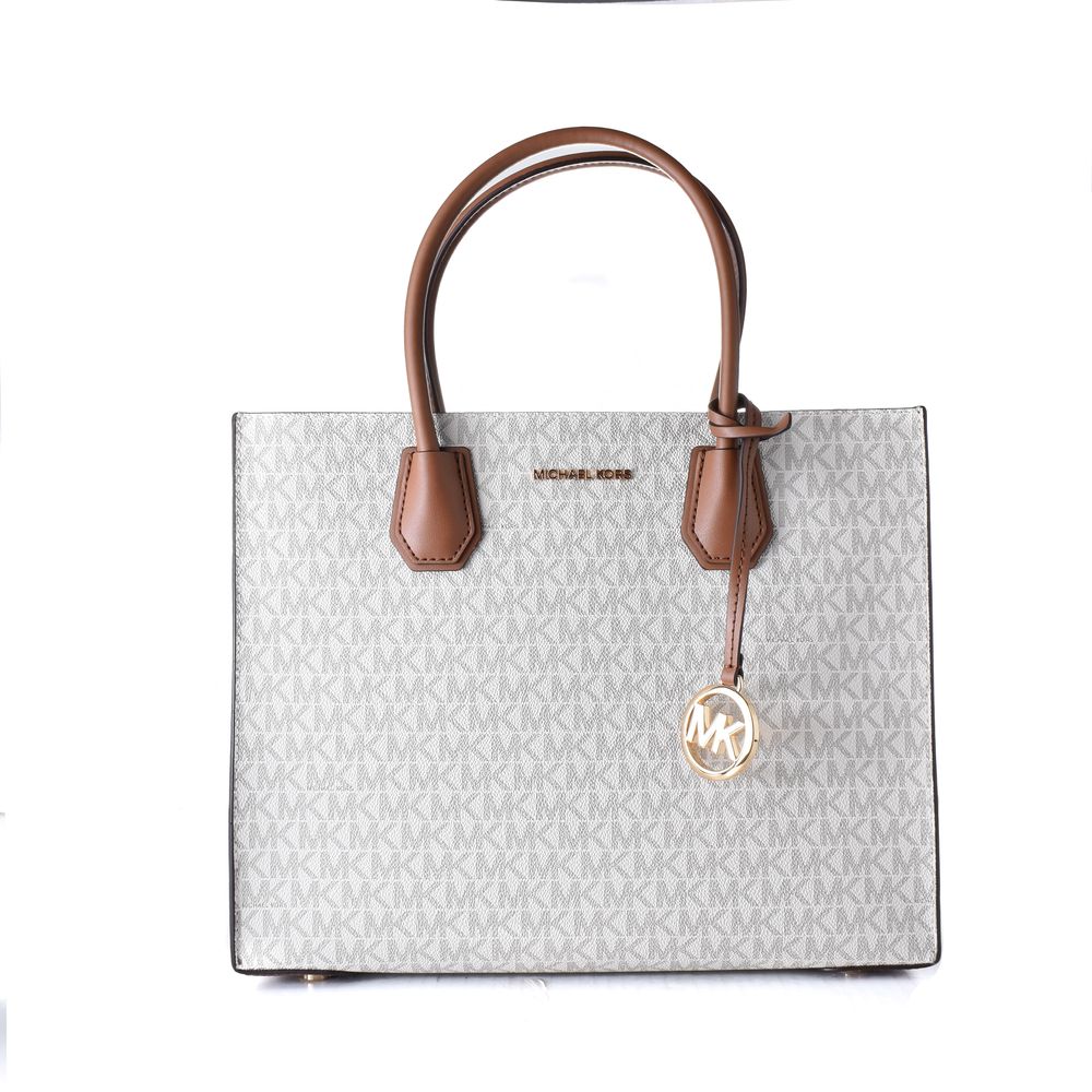 Michael Kors Gray Leather Handbag Michael Kors