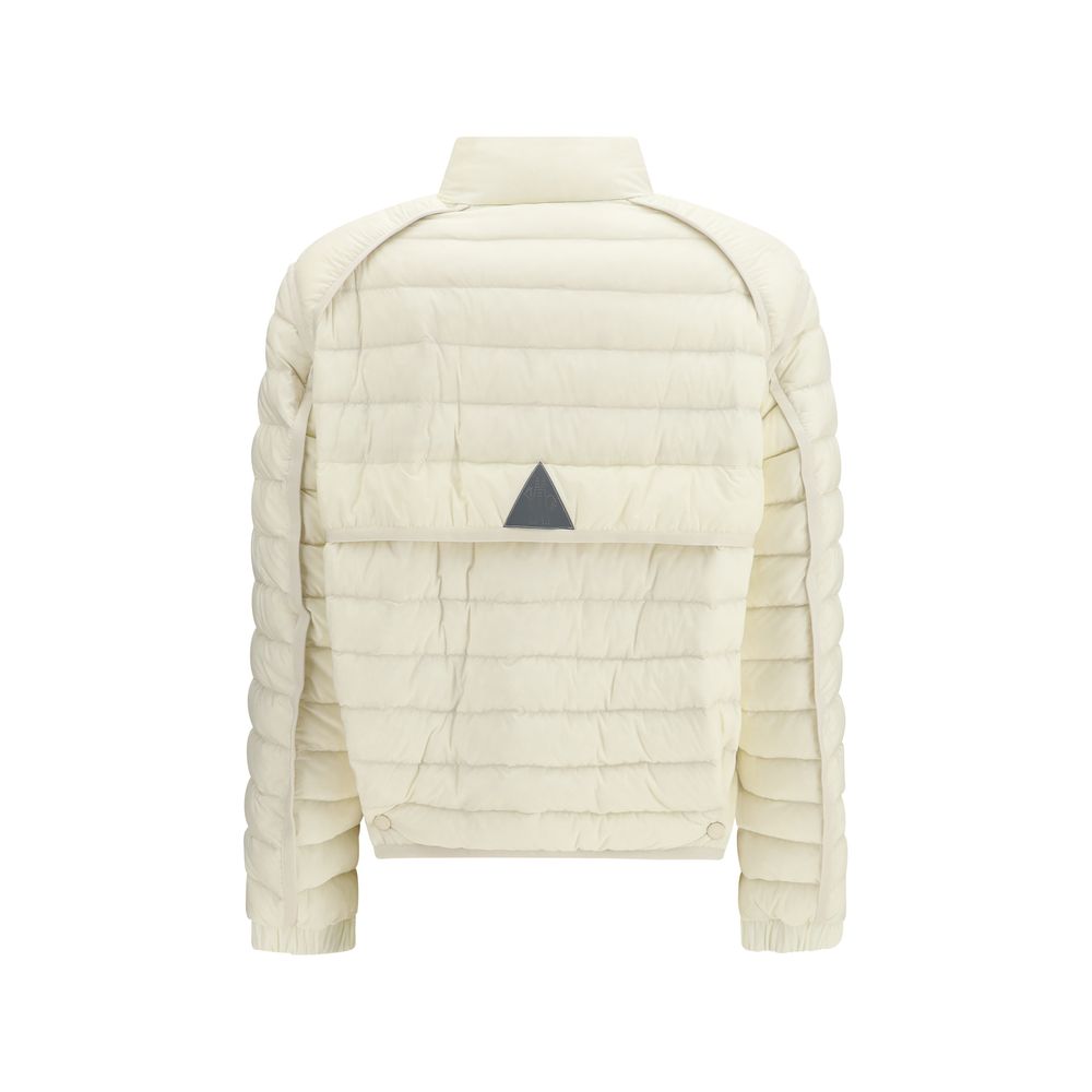Moncler Grenoble White Polyamide Coat Moncler Grenoble