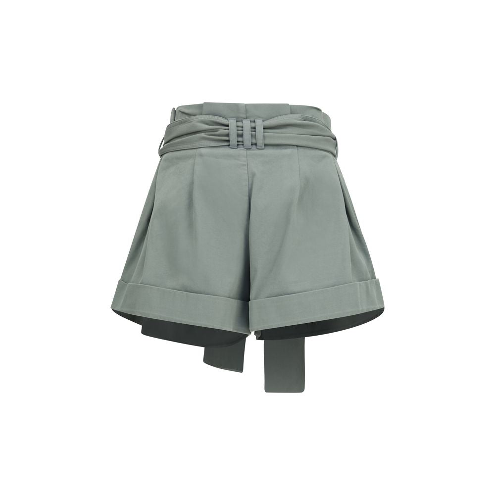 Balmain Bicolor Cotton Bermuda Shorts Balmain