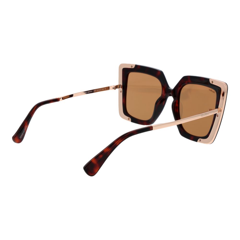 Max Mara Brown Plastic Sunglasses Max Mara