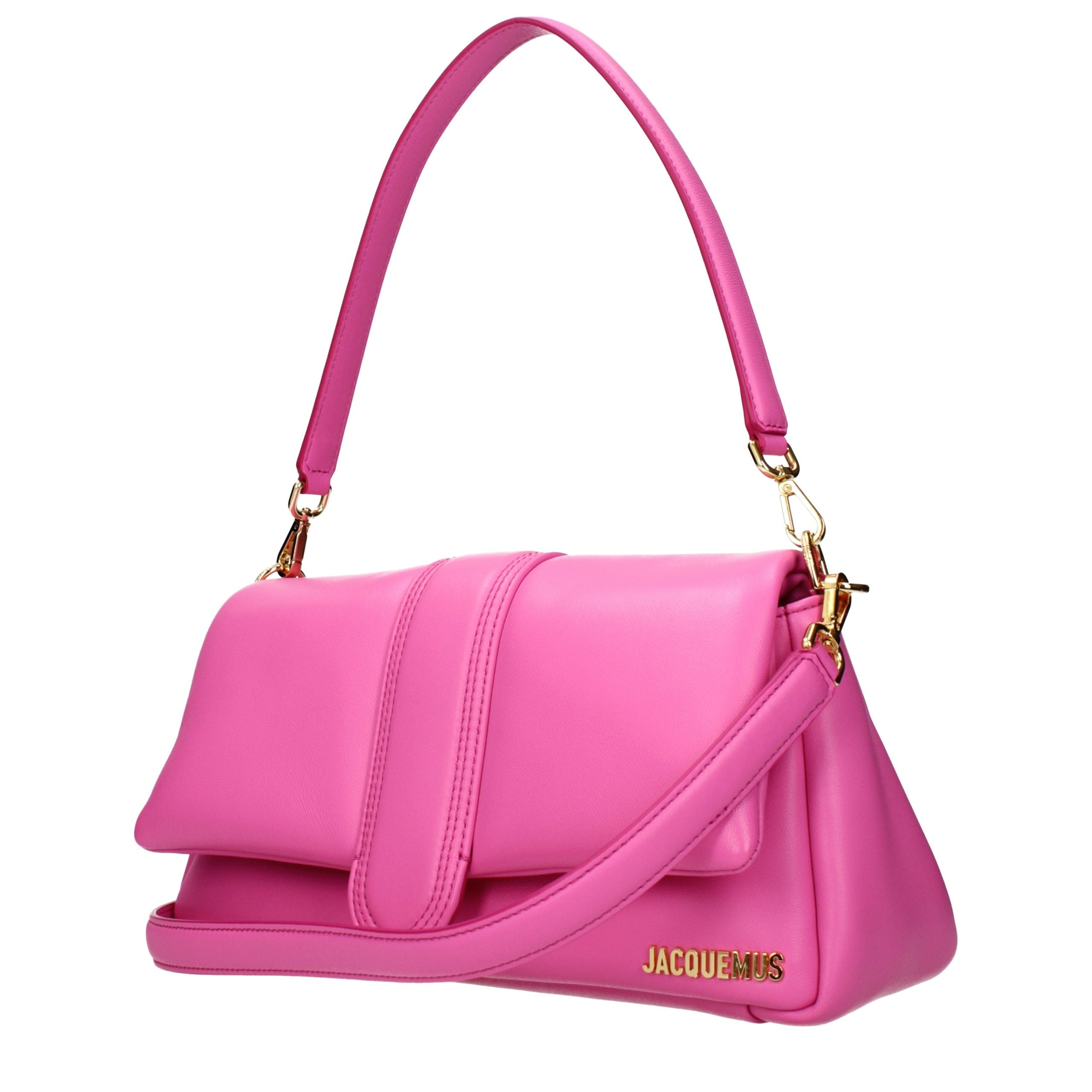 Jacquemus Pink Leather Shoulder Bag Jacquemus