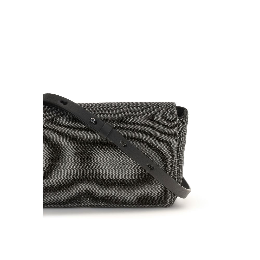 Brunello Cucinelli Black Leather Shoulder Bag Brunello Cucinelli