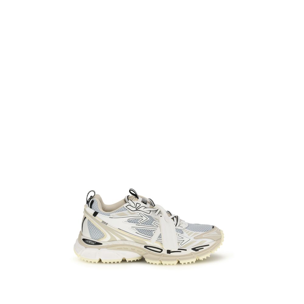 Off-White Multicolor Polyethylene Athletic Sneakers Off-White