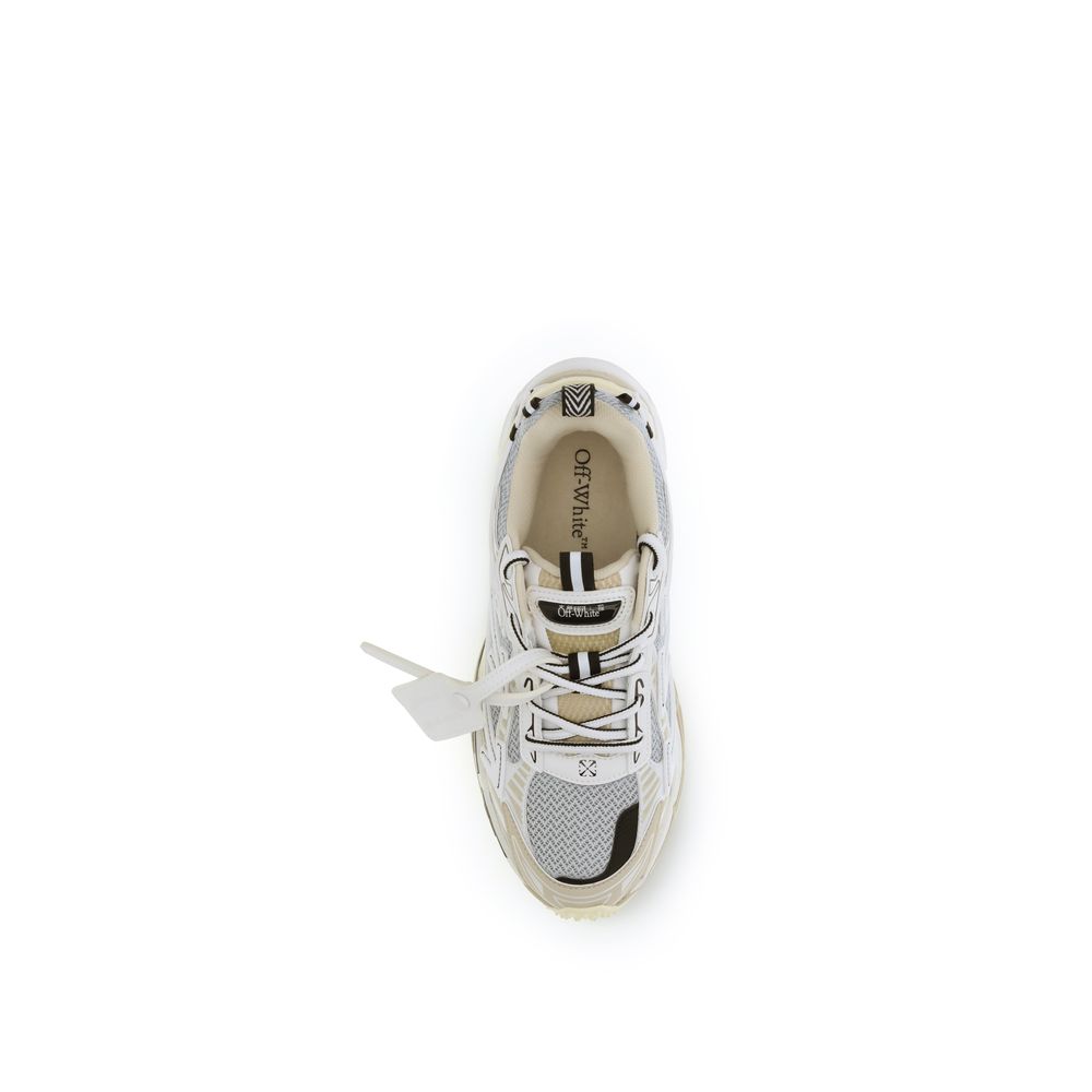 Off-White Multicolor Polyethylene Athletic Sneakers Off-White