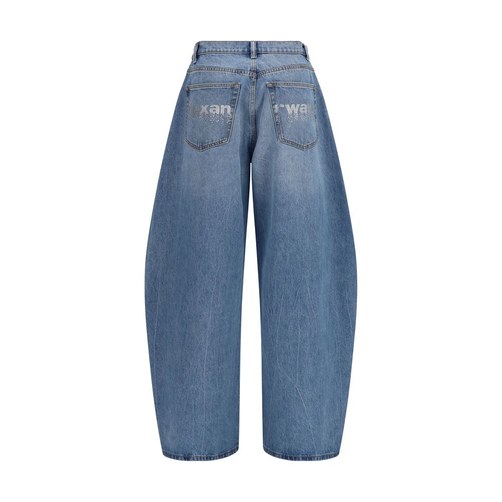 Alexander Wang Blue Cotton Jeans Denim Alexander Wang