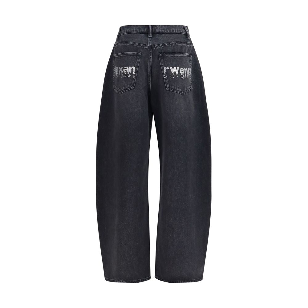 Alexander Wang Black Cotton Jeans Denim Alexander Wang