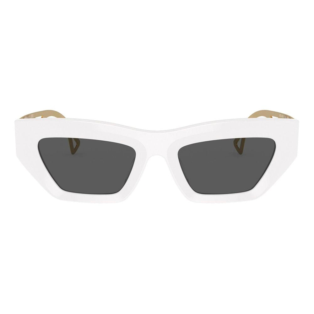 Versace White Acetate Sunglasses Versace