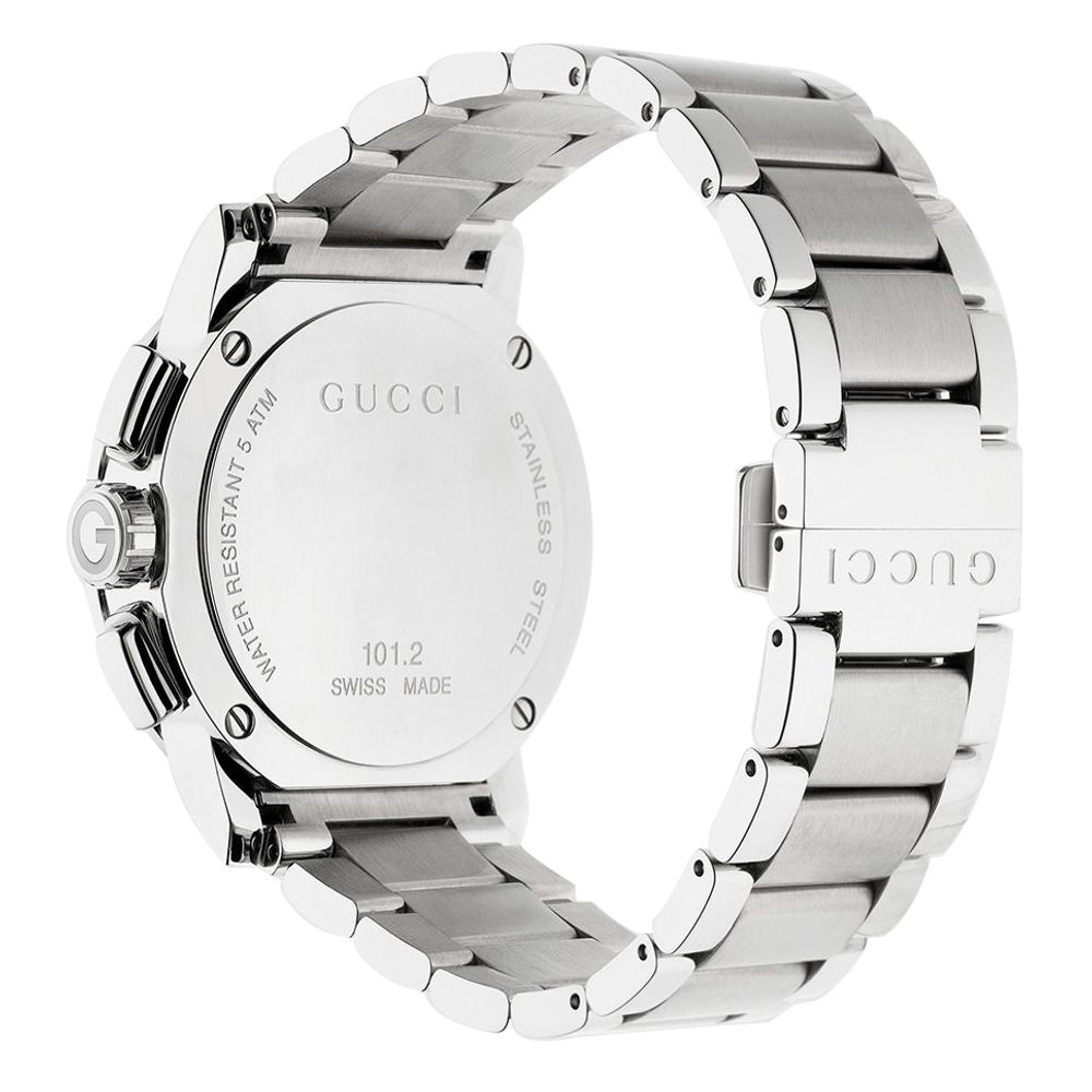 Gucci Gray Stainless Steel Dress Watch Gucci
