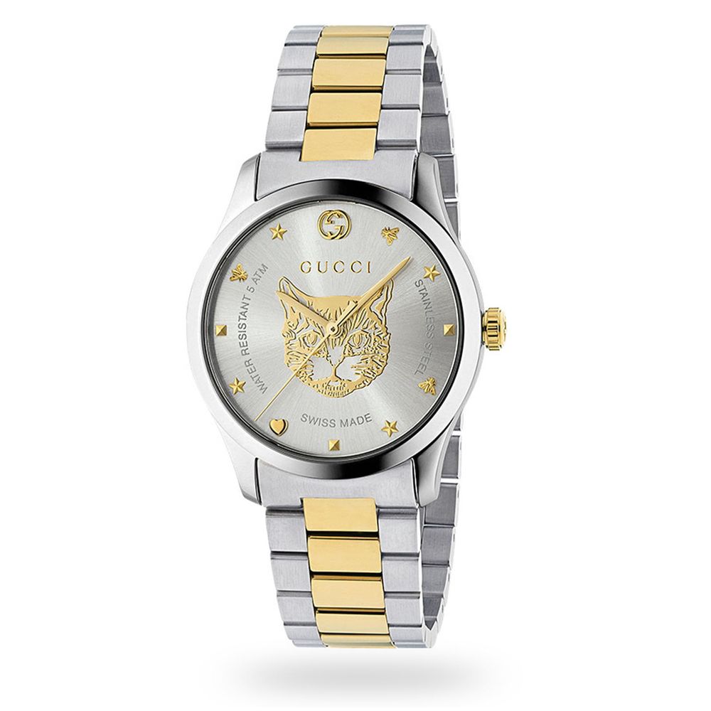 Gucci Silver Stainless Steel Dress Watch Gucci