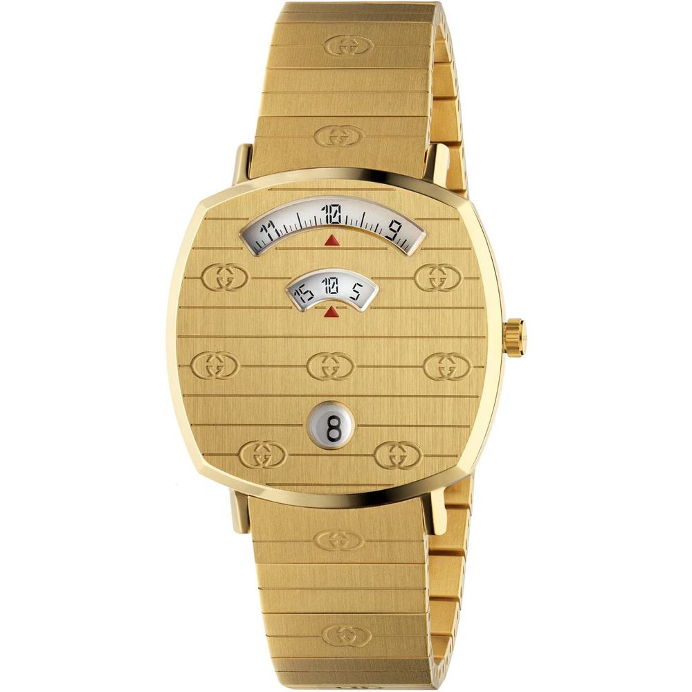 Gucci Gold Stainless Steel Dress Watch Gucci