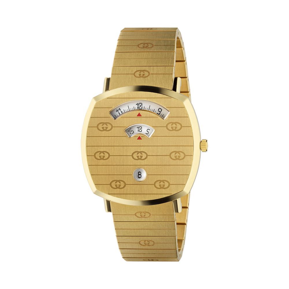 Gucci Gold Stainless Steel Dress Watch Gucci