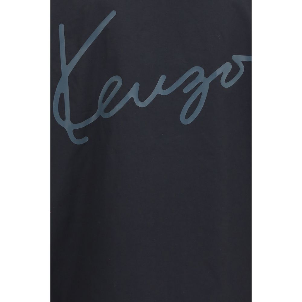 Kenzo Black Cotton Jacket Kenzo