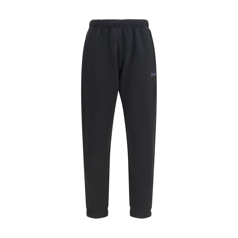 Kenzo Black Cotton Joggers (Workout Pants) Kenzo