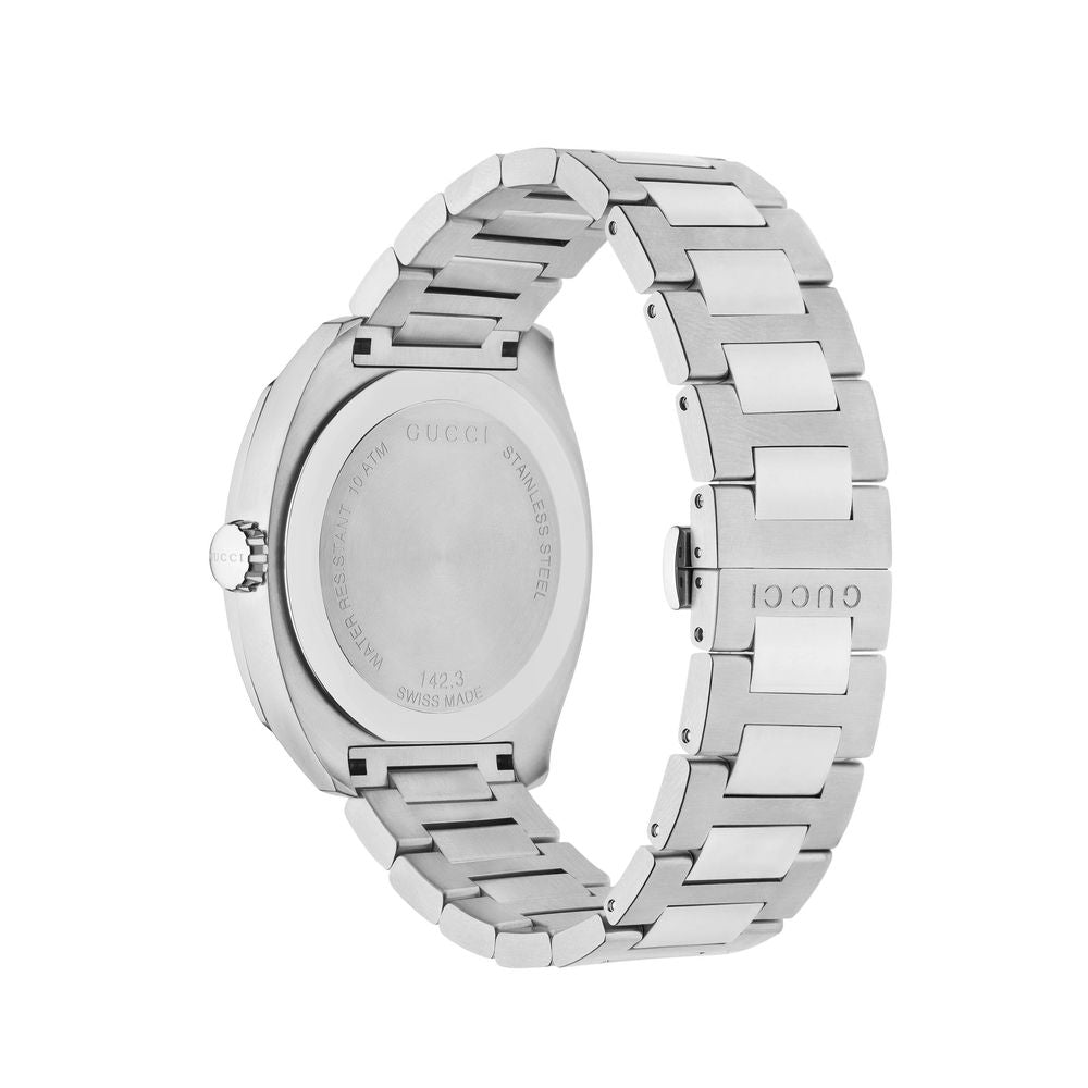 Gucci Gray Stainless Steel Dress Watch Gucci