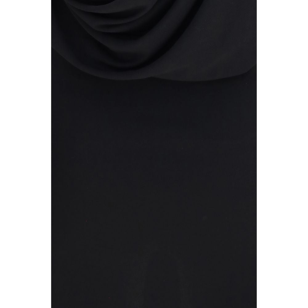 Jacquemus Black Viscose Cocktail Dress Jacquemus