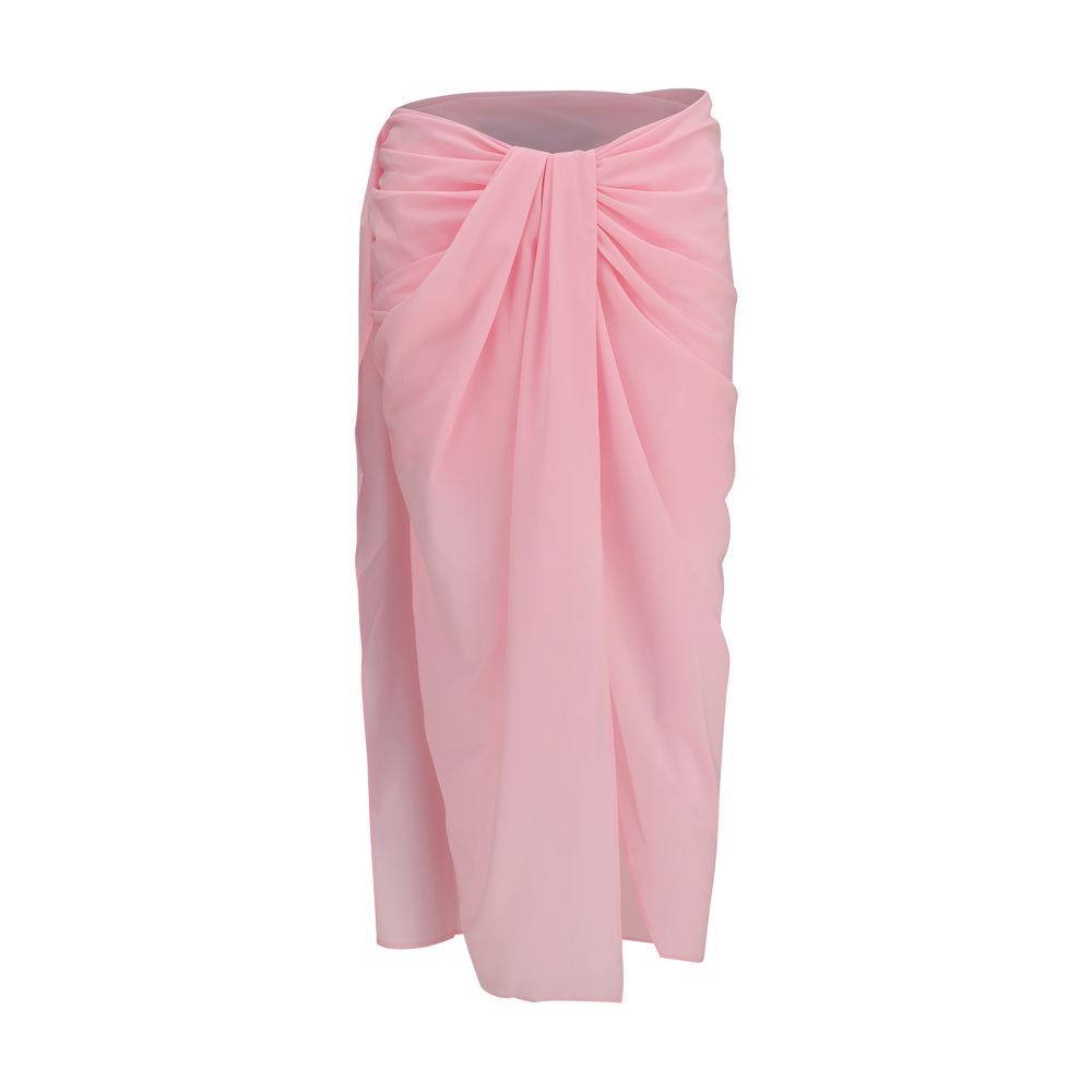 Jacquemus Multicolor Polyester Midi Skirt Jacquemus