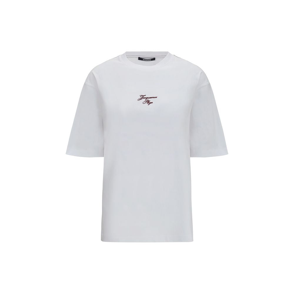 Jacquemus White Cotton T-Shirt Jacquemus