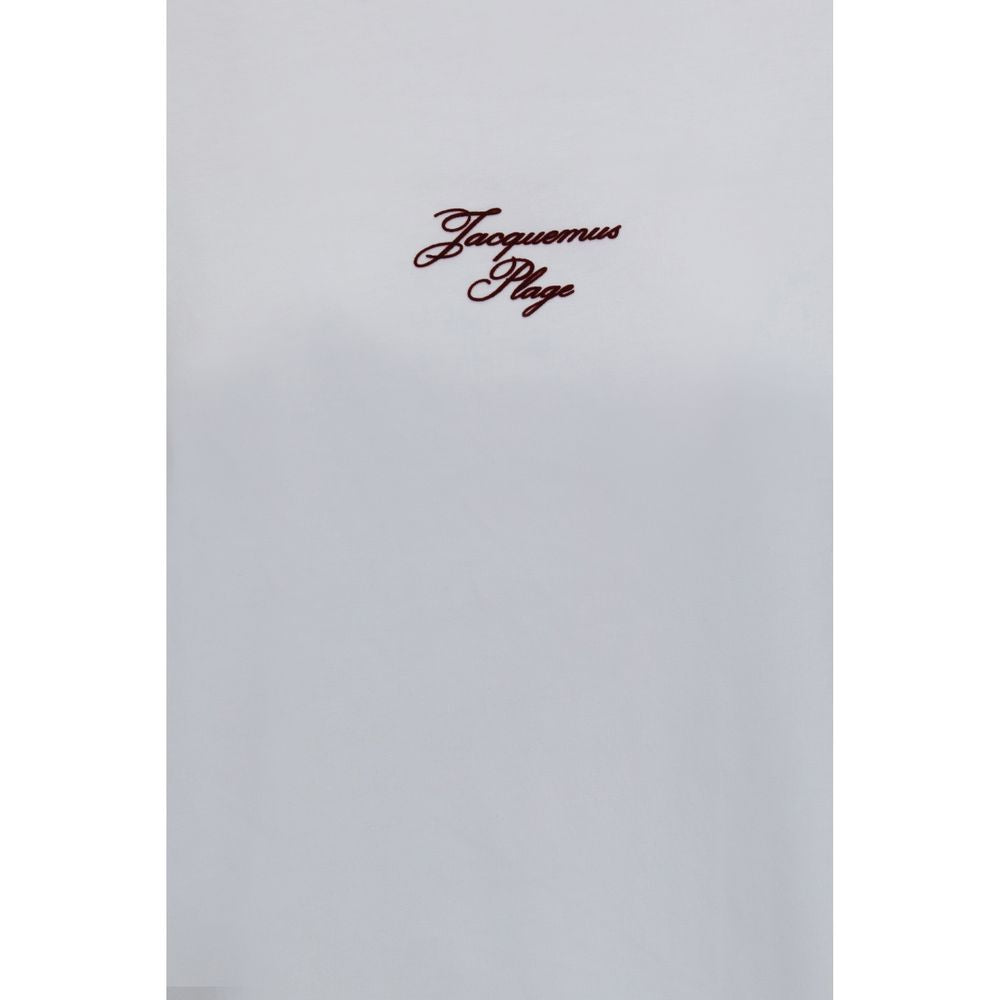 Jacquemus White Cotton T-Shirt Jacquemus