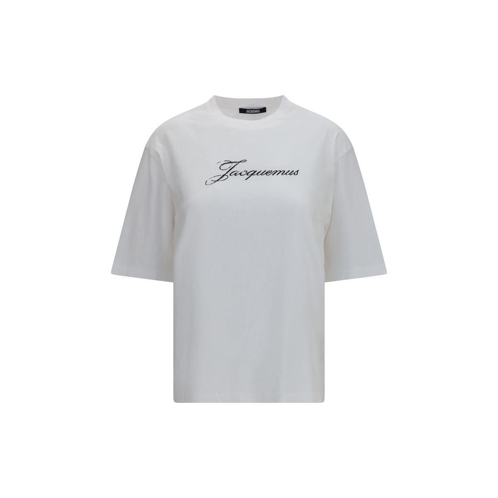Jacquemus White Cotton T-Shirt Jacquemus