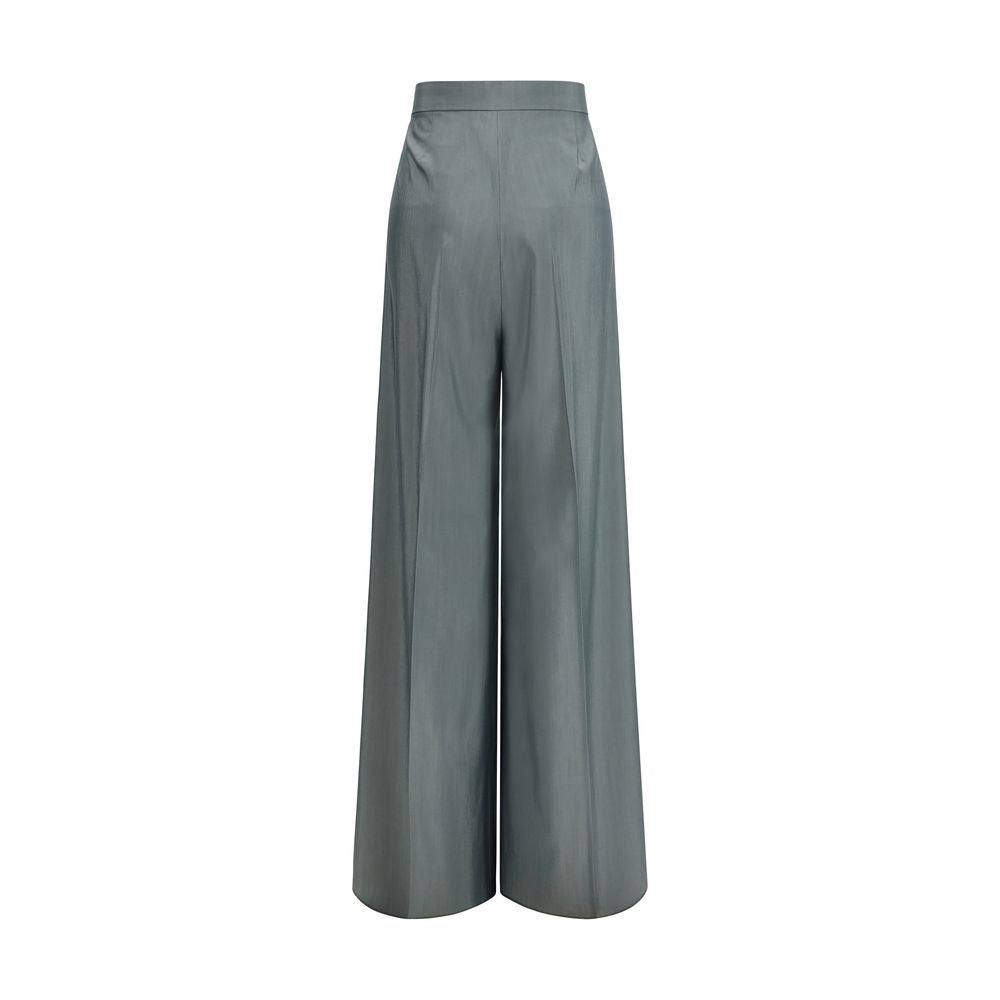 Max Mara Bicolor Wool Oves Aries Casual Pants Max Mara