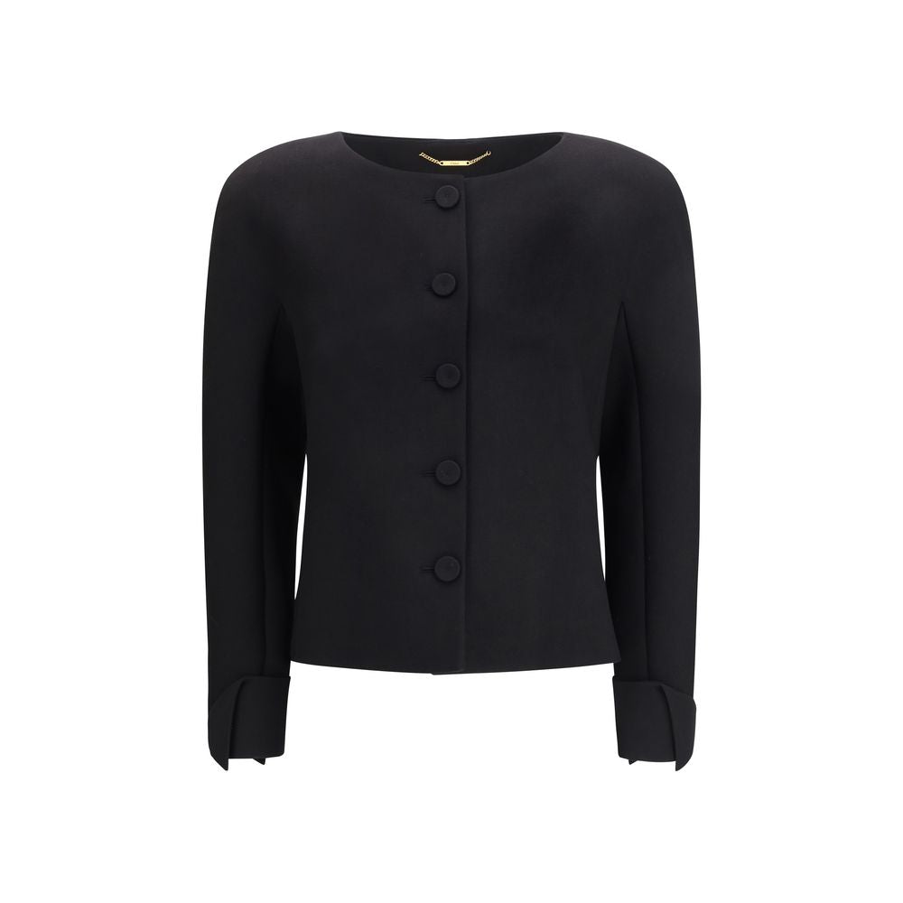 Chloé Black Wool Oves Aries Jacket Chloé