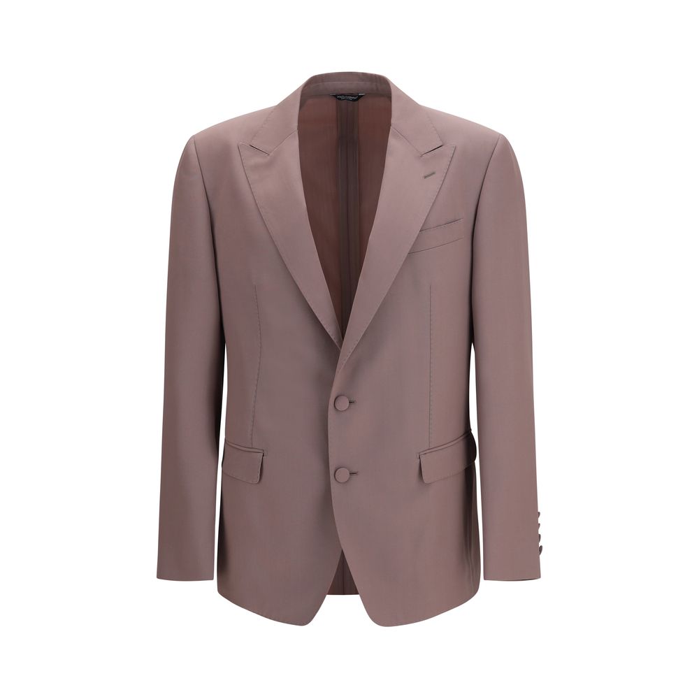 Dolce & Gabbana Brown Wool Oves Aries Jacket Dolce & Gabbana