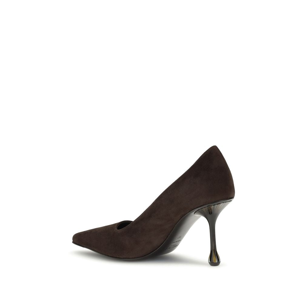 Jimmy Choo Brown Leather High Heel Pumps Jimmy Choo