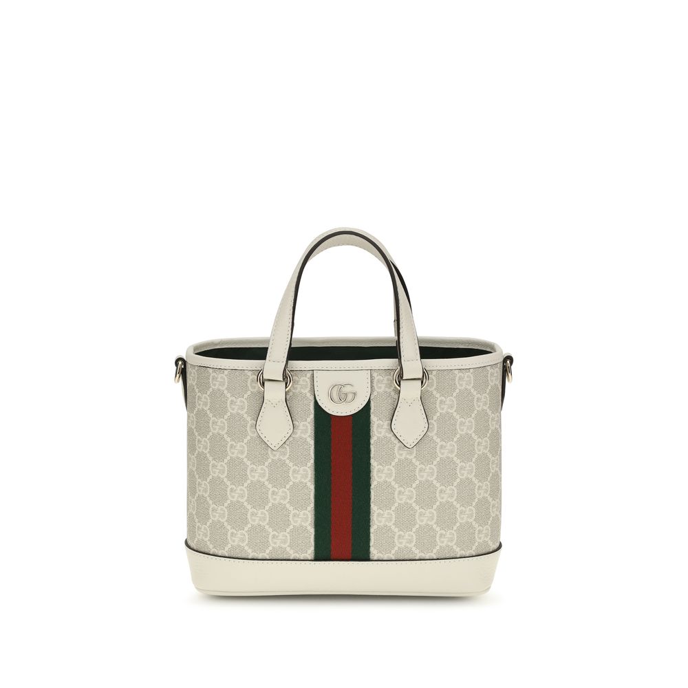 Gucci White Fabric Shoulder Bag Gucci