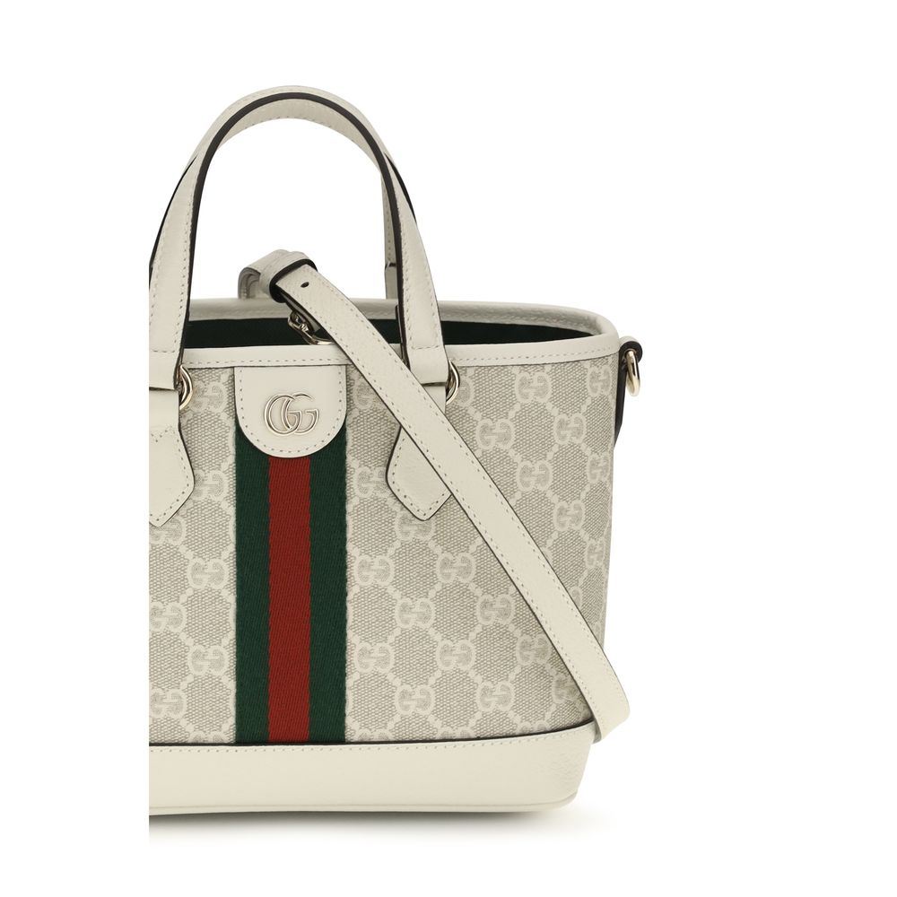 Gucci White Fabric Shoulder Bag Gucci
