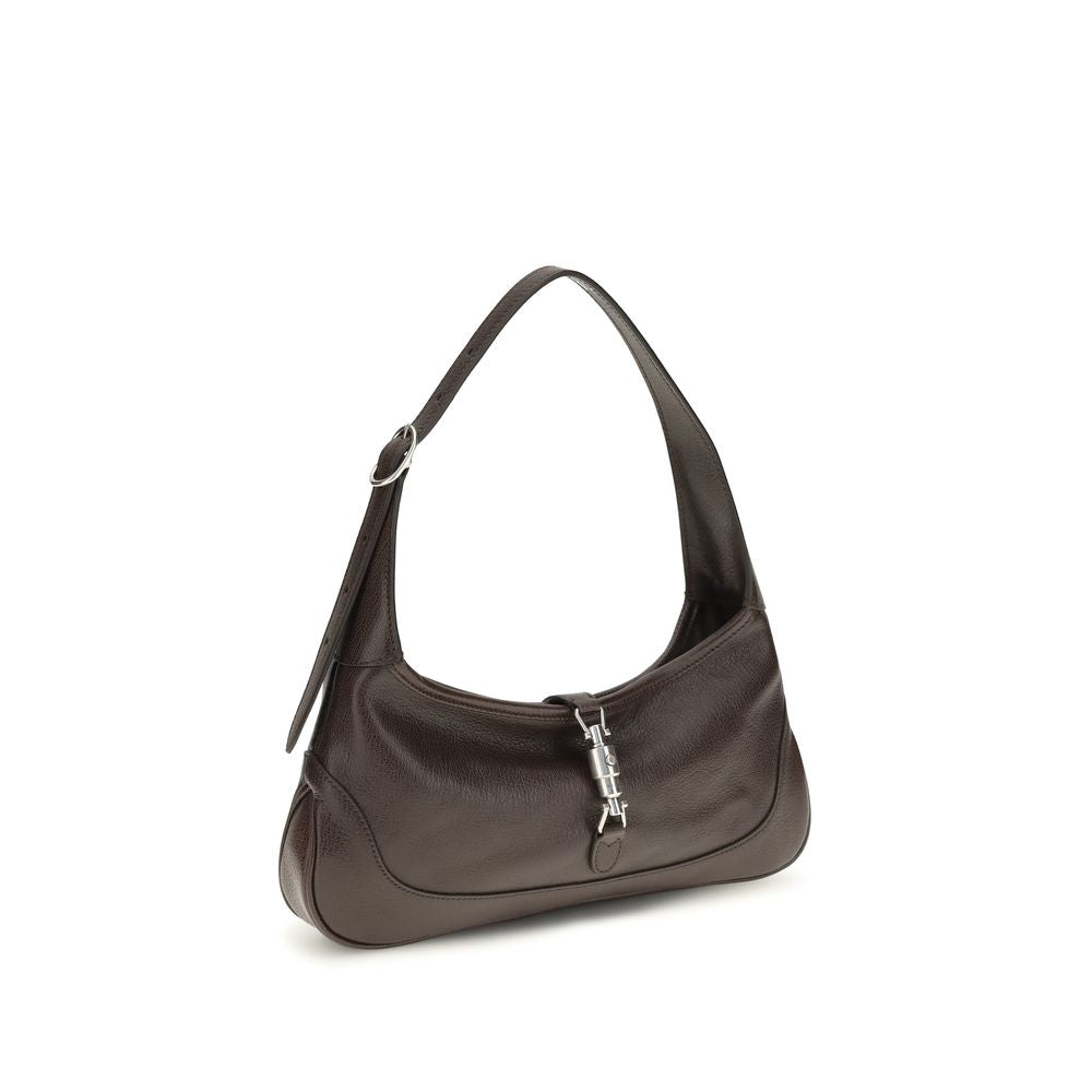 Gucci Brown Calf Leather Bos Taurus Shoulder Bag Gucci