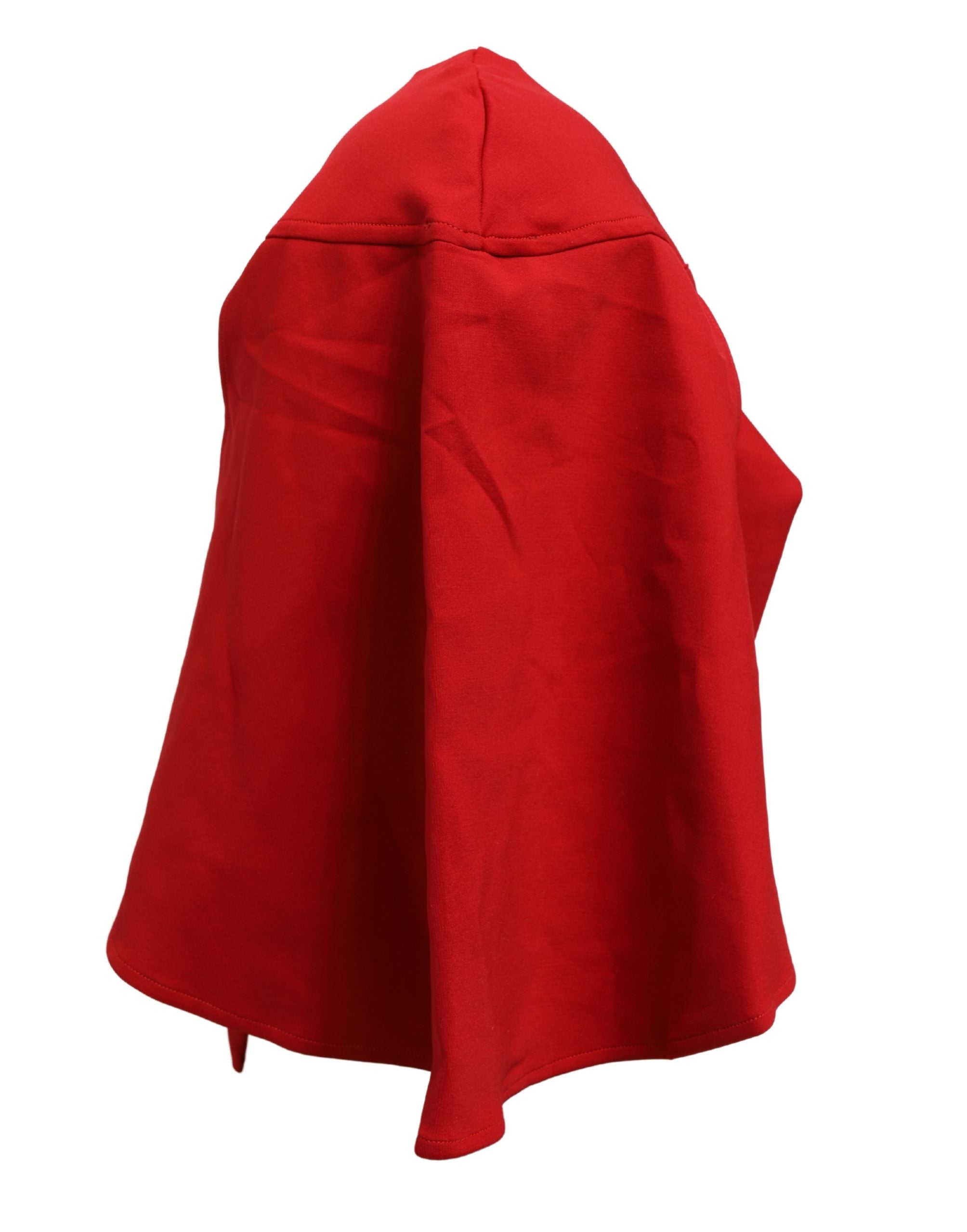 Dolce & Gabbana Women Red Polyester Whole Head Wrap Capello Hat Dolce & Gabbana