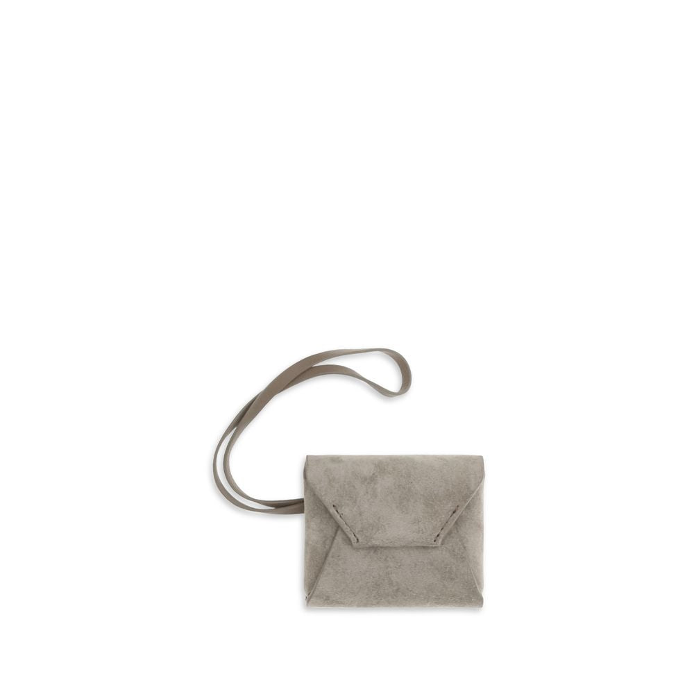 Brunello Cucinelli Gray Calf Leather Bos Taurus Keychain Brunello Cucinelli