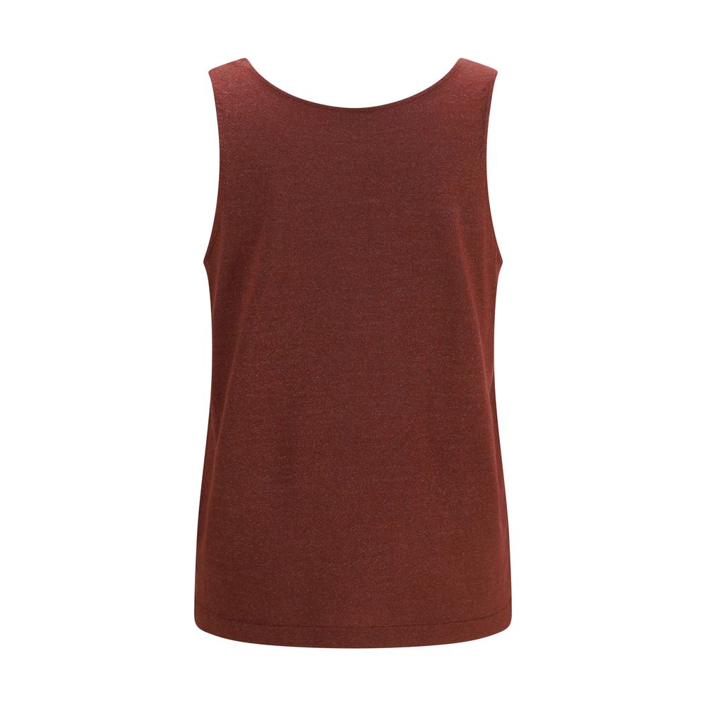 Brunello Cucinelli Multicolor Cashmere Tank Tops Brunello Cucinelli