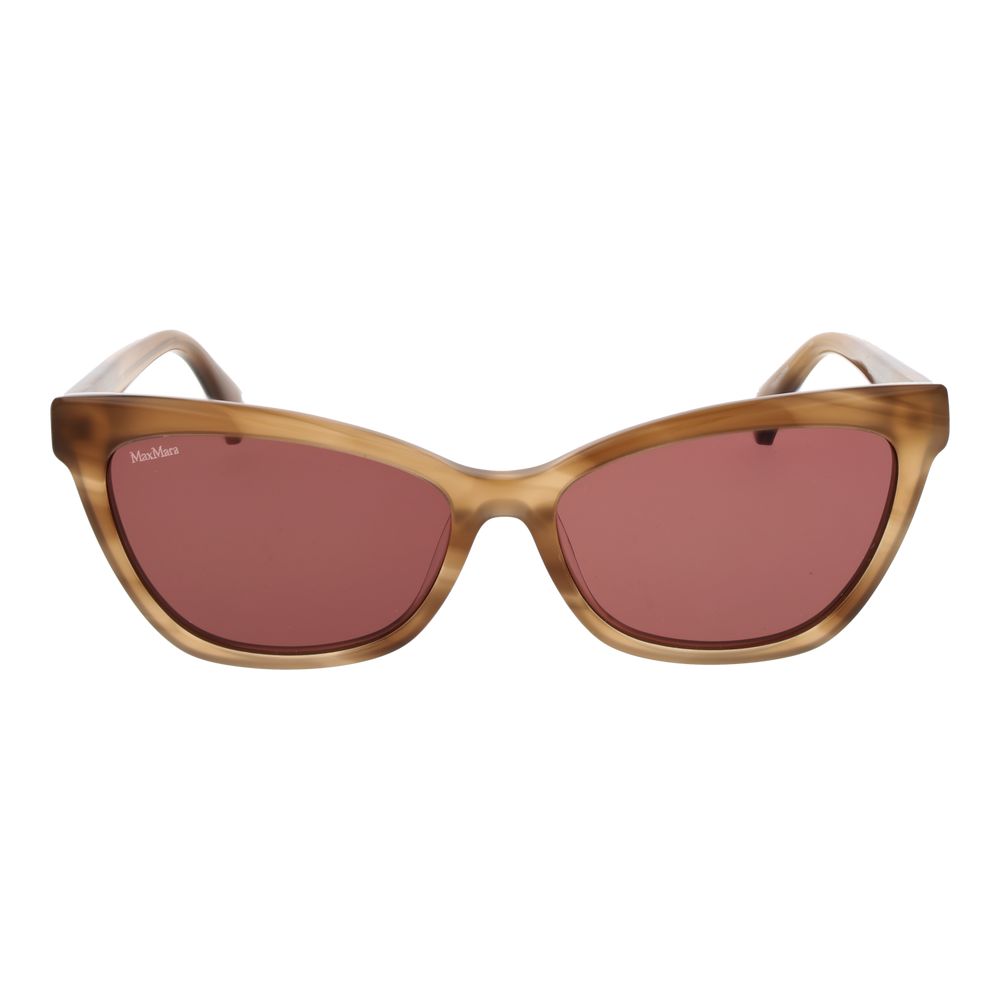 Max Mara Brown Acetate Sunglasses Max Mara