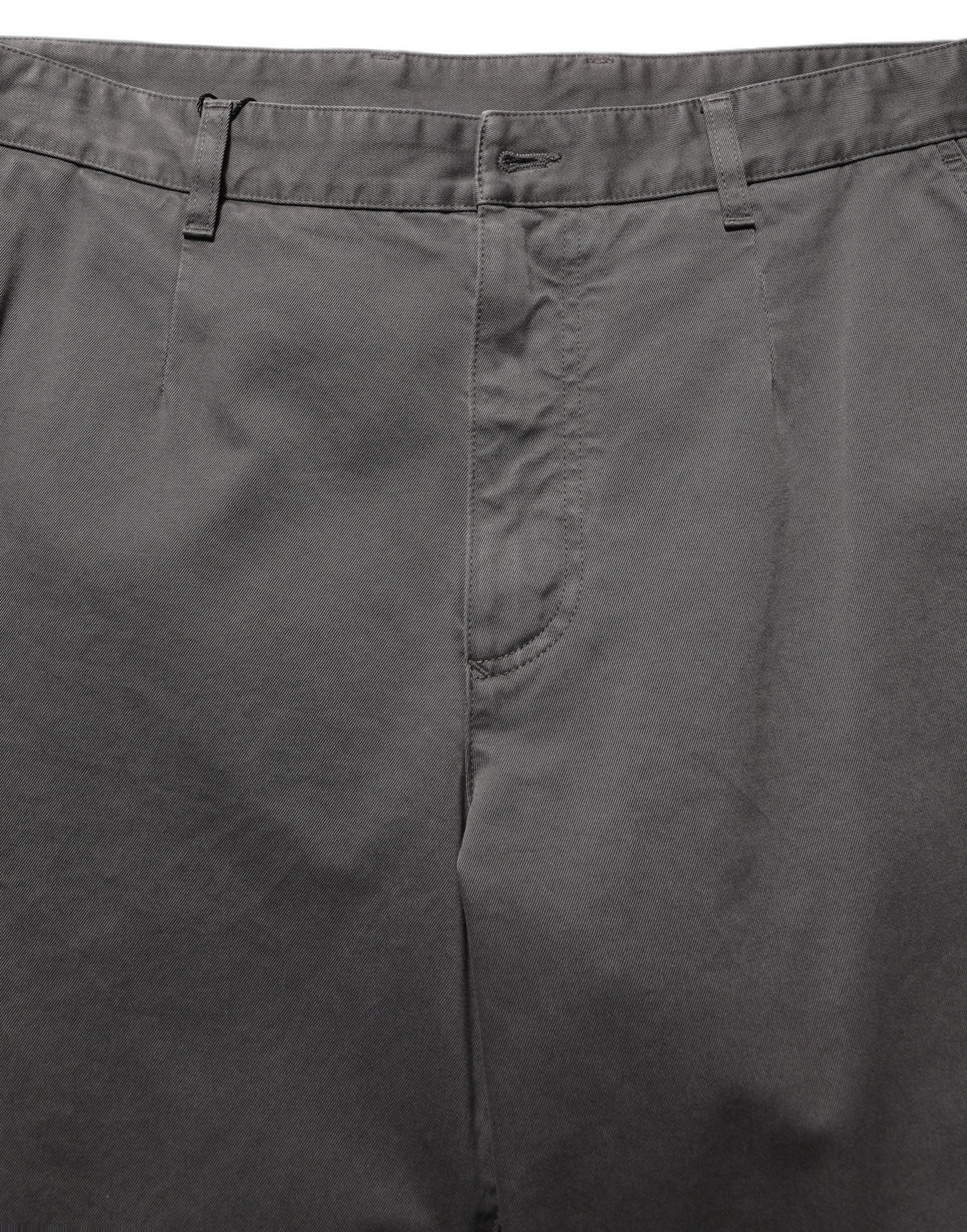 Dolce & Gabbana Dark Gray MidWaist Straight Men Trouser Pants Dolce & Gabbana