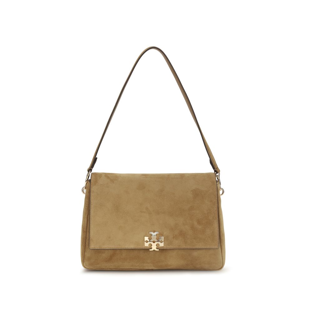Tory Burch Beige Calf Leather Bos Taurus Shoulder Bag Tory Burch