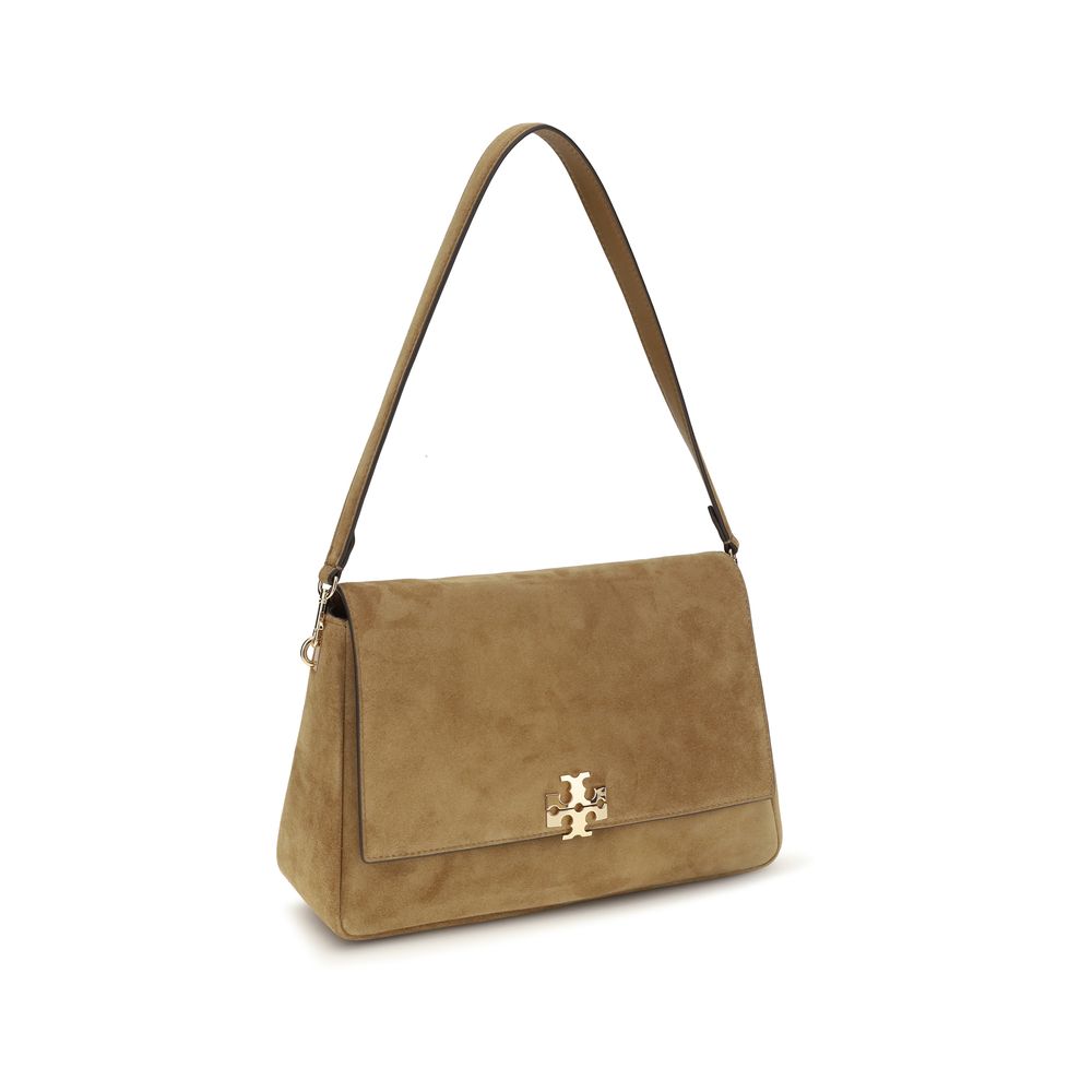 Tory Burch Beige Calf Leather Bos Taurus Shoulder Bag Tory Burch