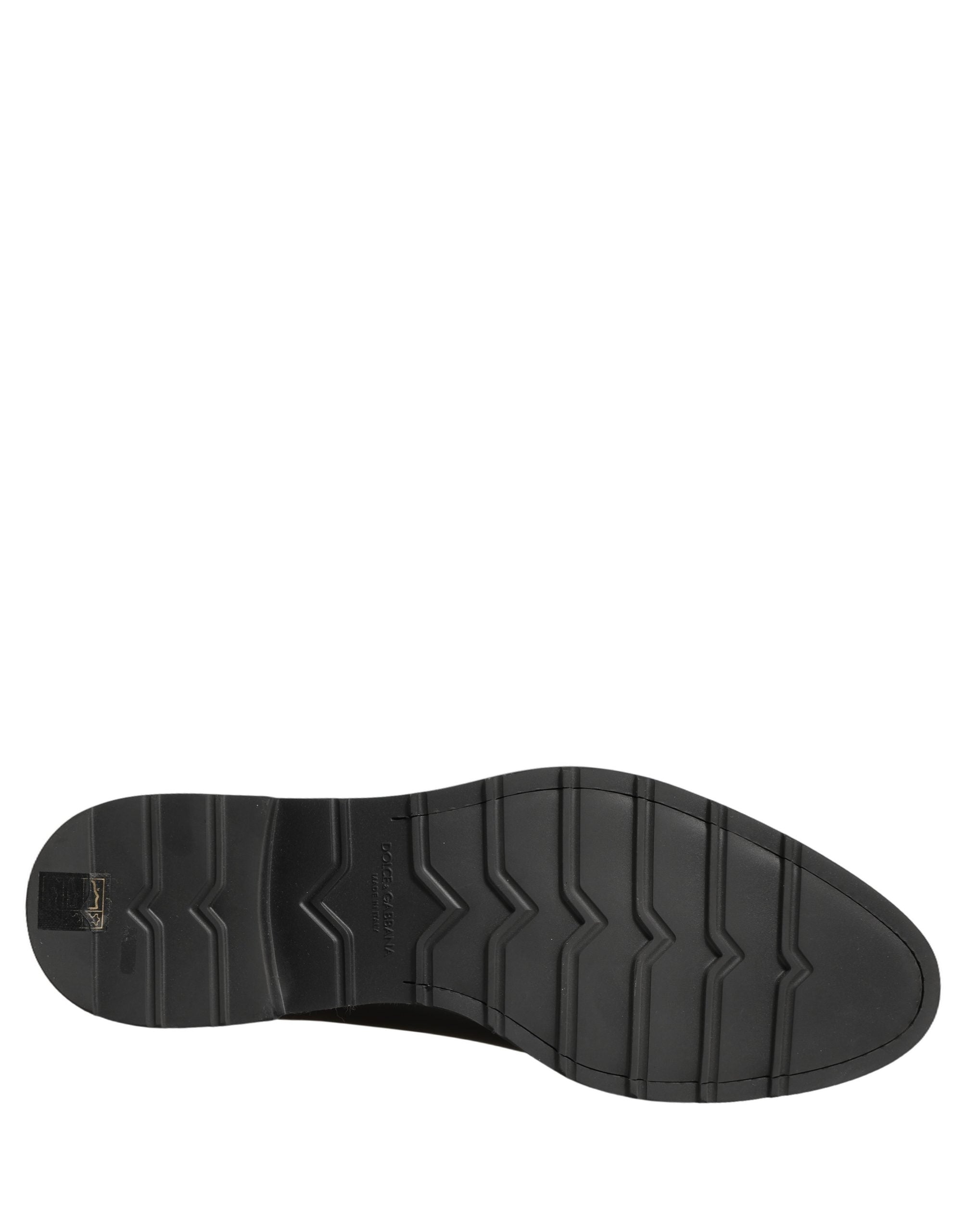 Dolce & Gabbana Black Leather Men Oxford Dress Formal Shoes Dolce & Gabbana