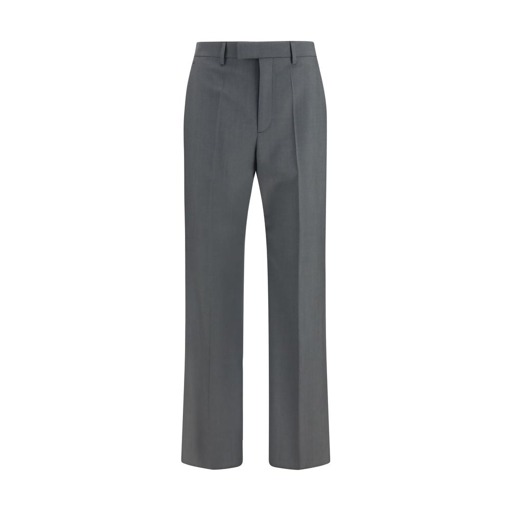 Valentino Gray Wool Oves Aries Dress Pants Valentino