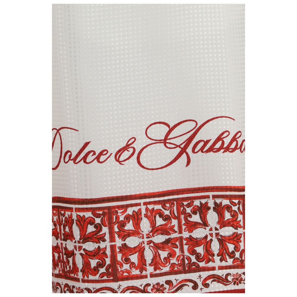 Dolce & Gabbana Multicolor Silk Bermuda Shorts Dolce & Gabbana