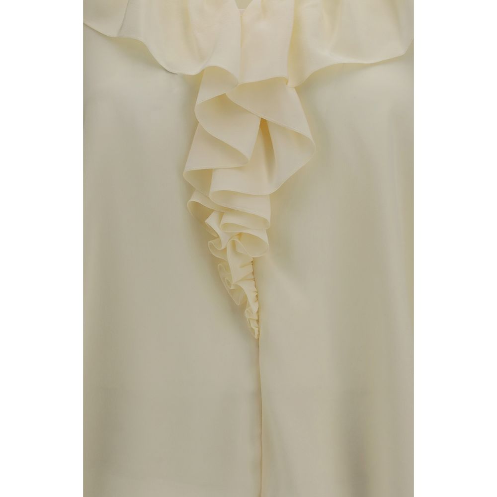 Chloé Beige Silk Blouse Chloé