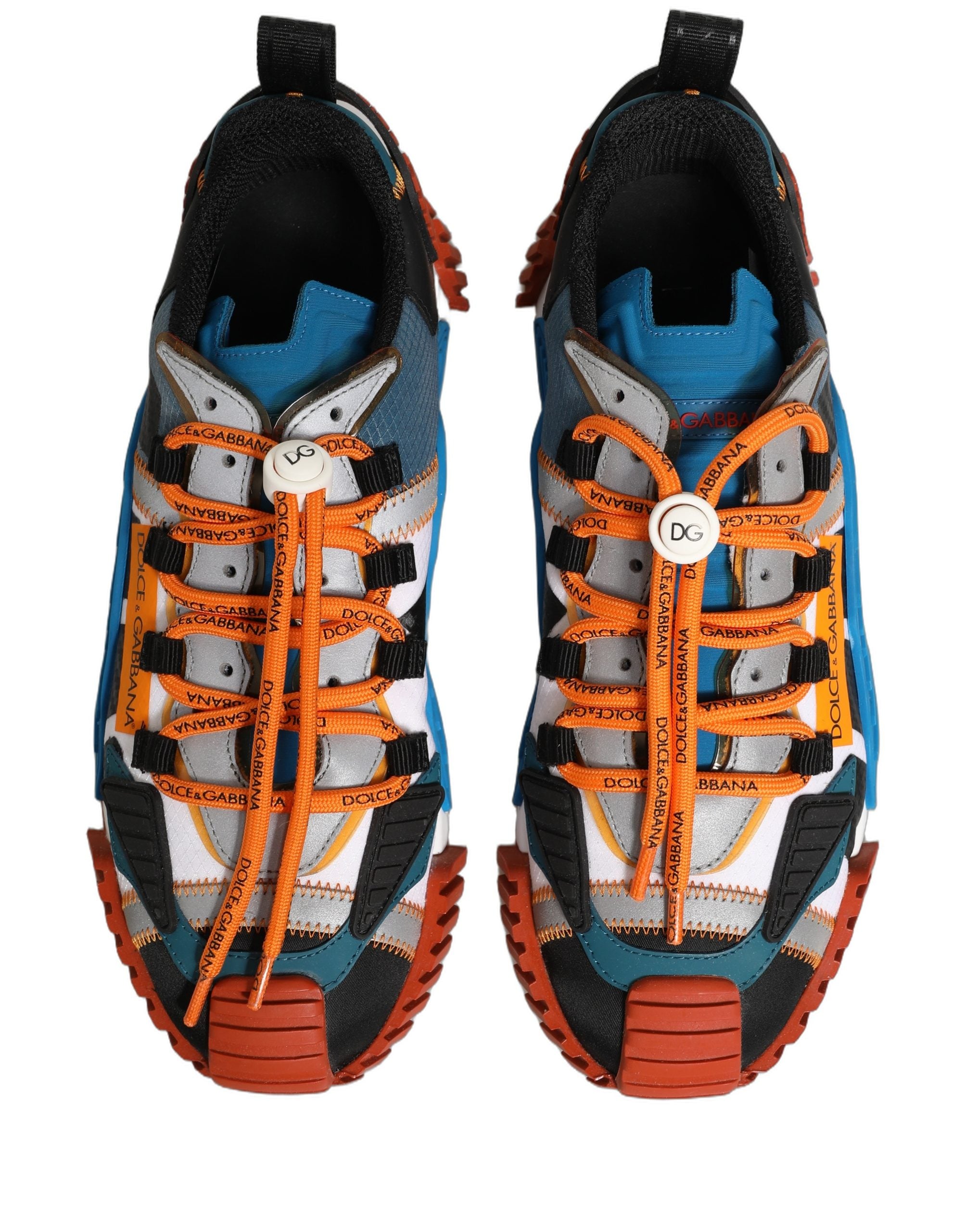 Dolce & Gabbana Multicolor Low Top NS1 Men Sneakers Shoes Dolce & Gabbana