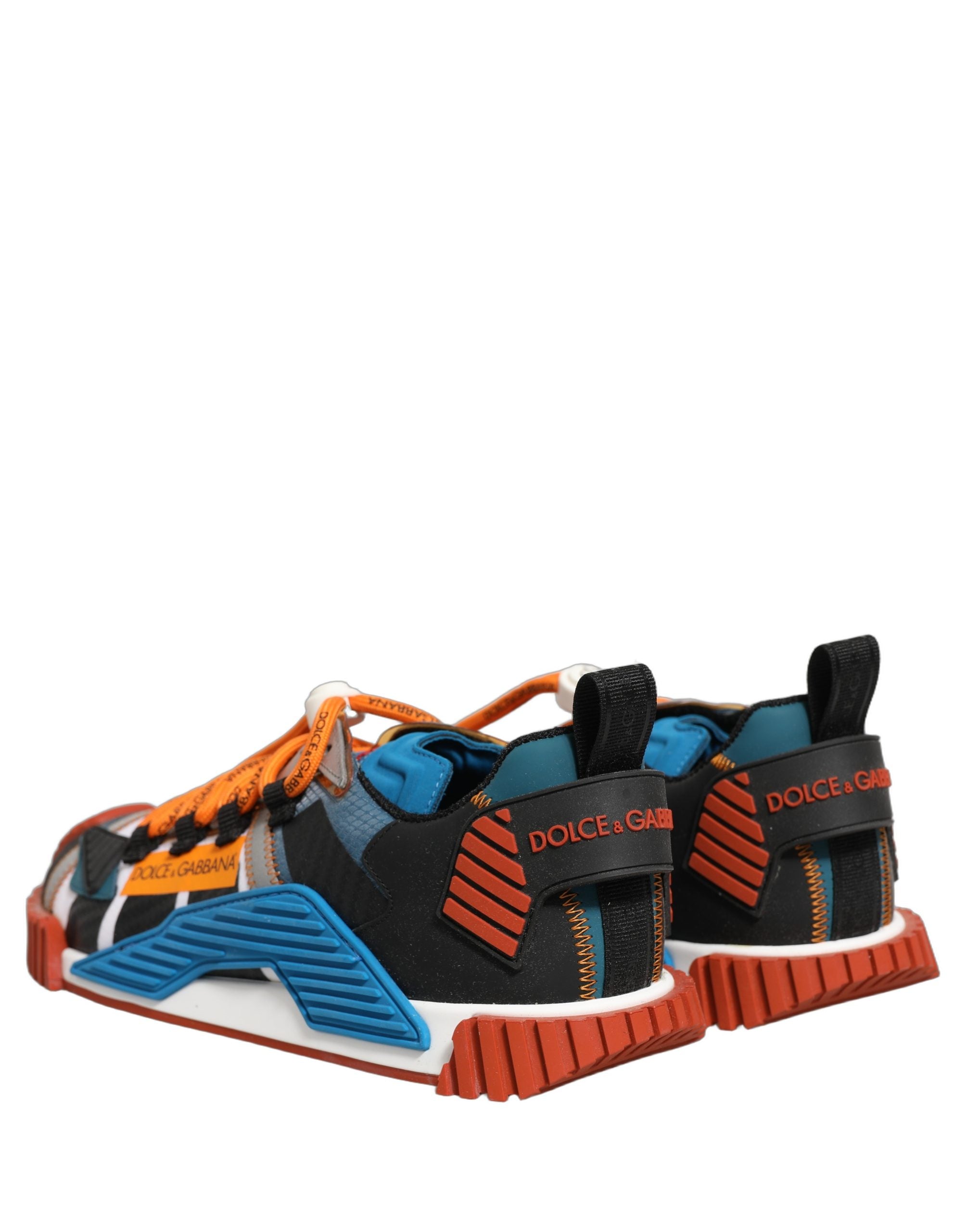 Dolce & Gabbana Multicolor Low Top NS1 Men Sneakers Shoes Dolce & Gabbana