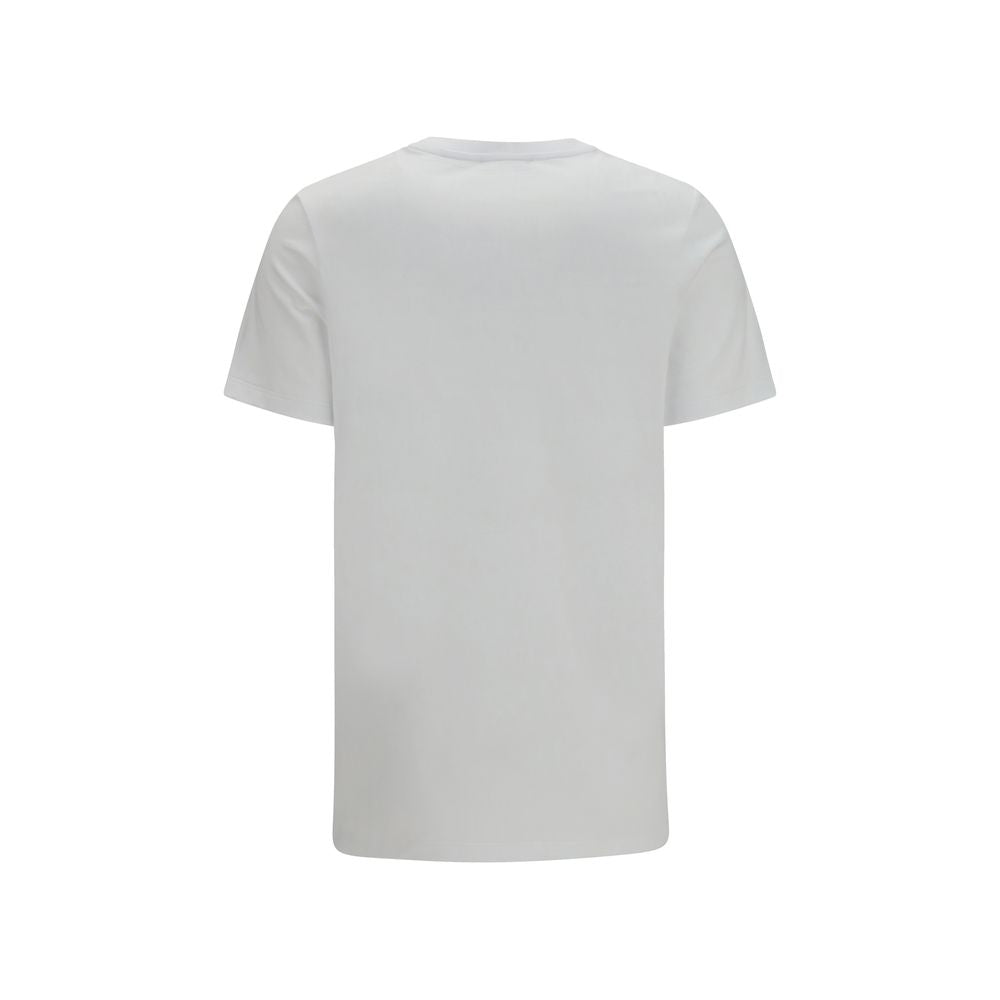 Balmain White Cotton T-Shirt Balmain