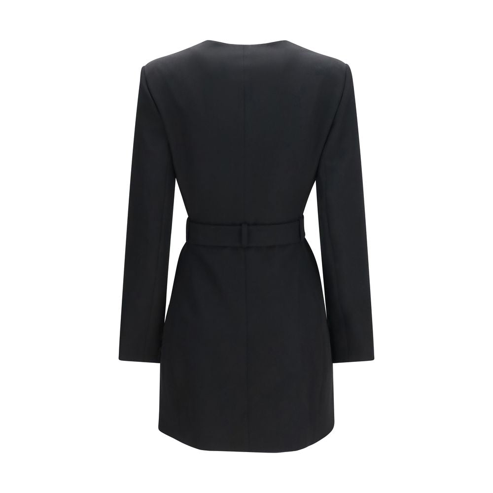 Balmain Black Wool Oves Aries Blazer Balmain