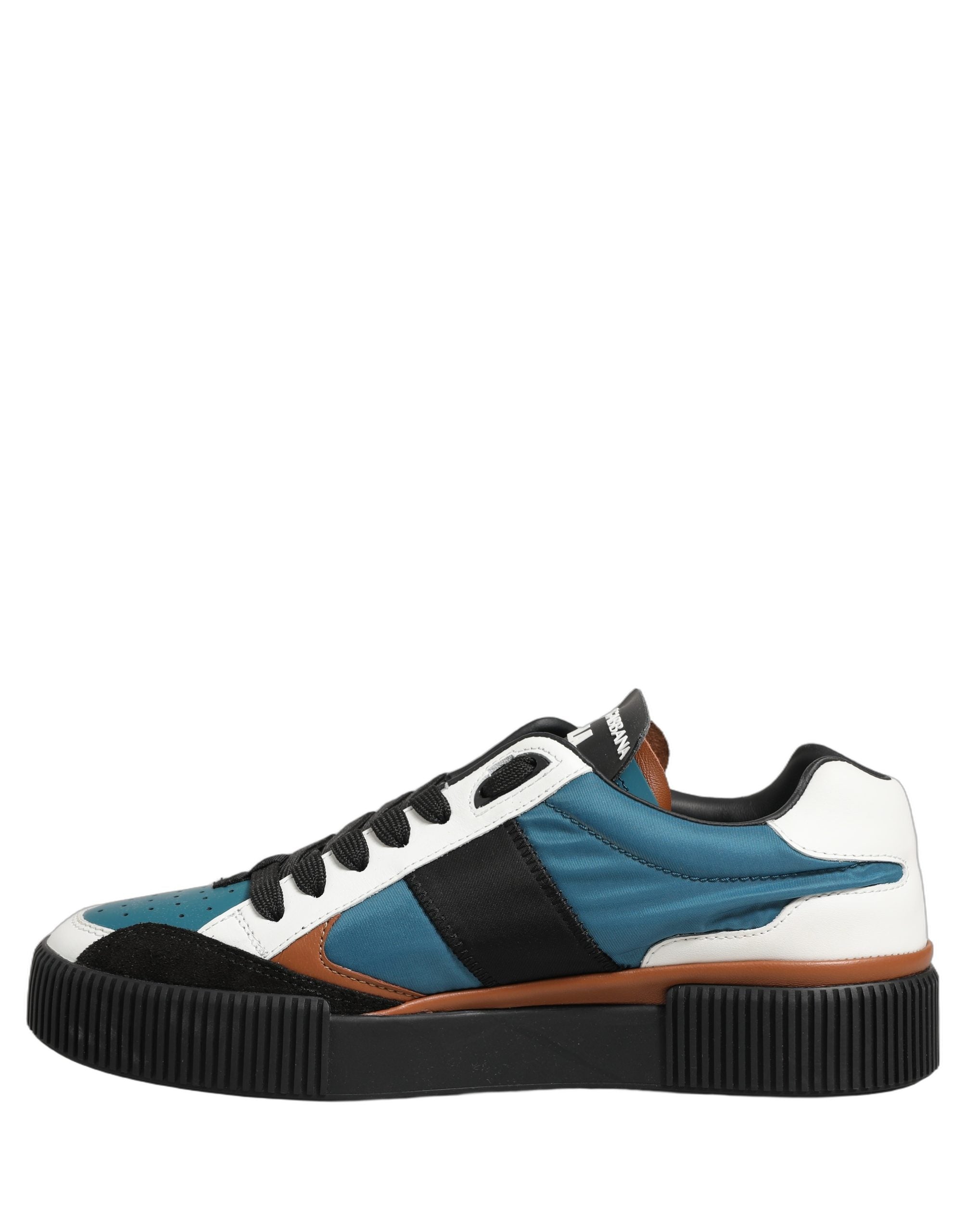 Dolce & Gabbana Multicolor Leather MIAMI Low Top Men Sneakers Shoes Dolce & Gabbana
