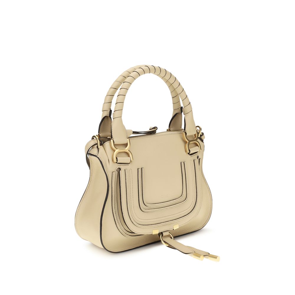 Chloé Beige Calf Leather Bos Taurus Shoulder Bag Chloé
