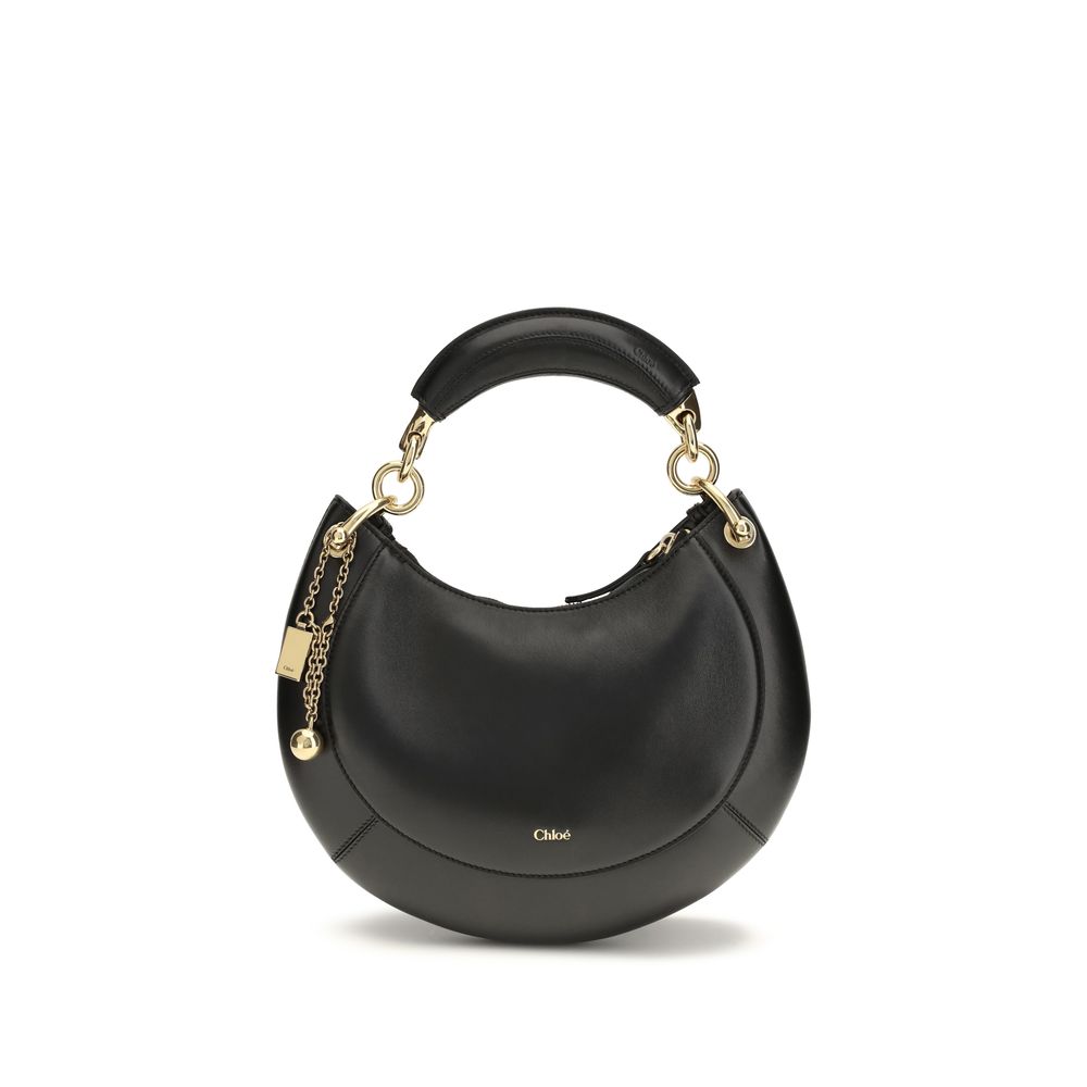 Chloé Black Calf Leather Bos Taurus Shoulder Bag Chloé